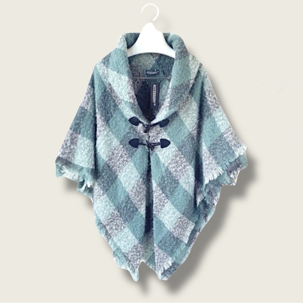 Accessory Toggle Poncho Medium New
